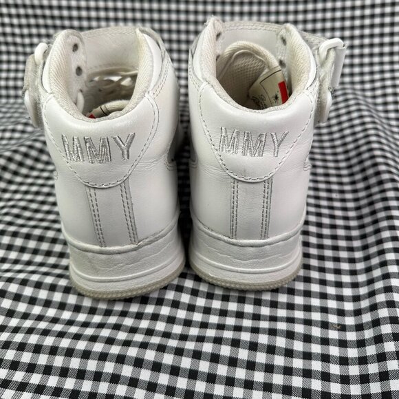 Maison Mihara Yashuhiro Pointed Toe White Sneakers Hi-Top EU 37 / US 7 - Picture 4 of 10